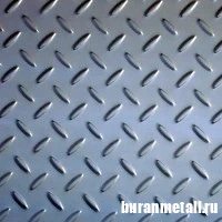 Картинка - Листы рифленые 10 мм чечевица