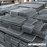 Картинка - Сетка для грохота 3х3x1.6 мм